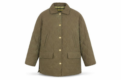 Mens UK Size L Gerry Weber Green Quilted Coat