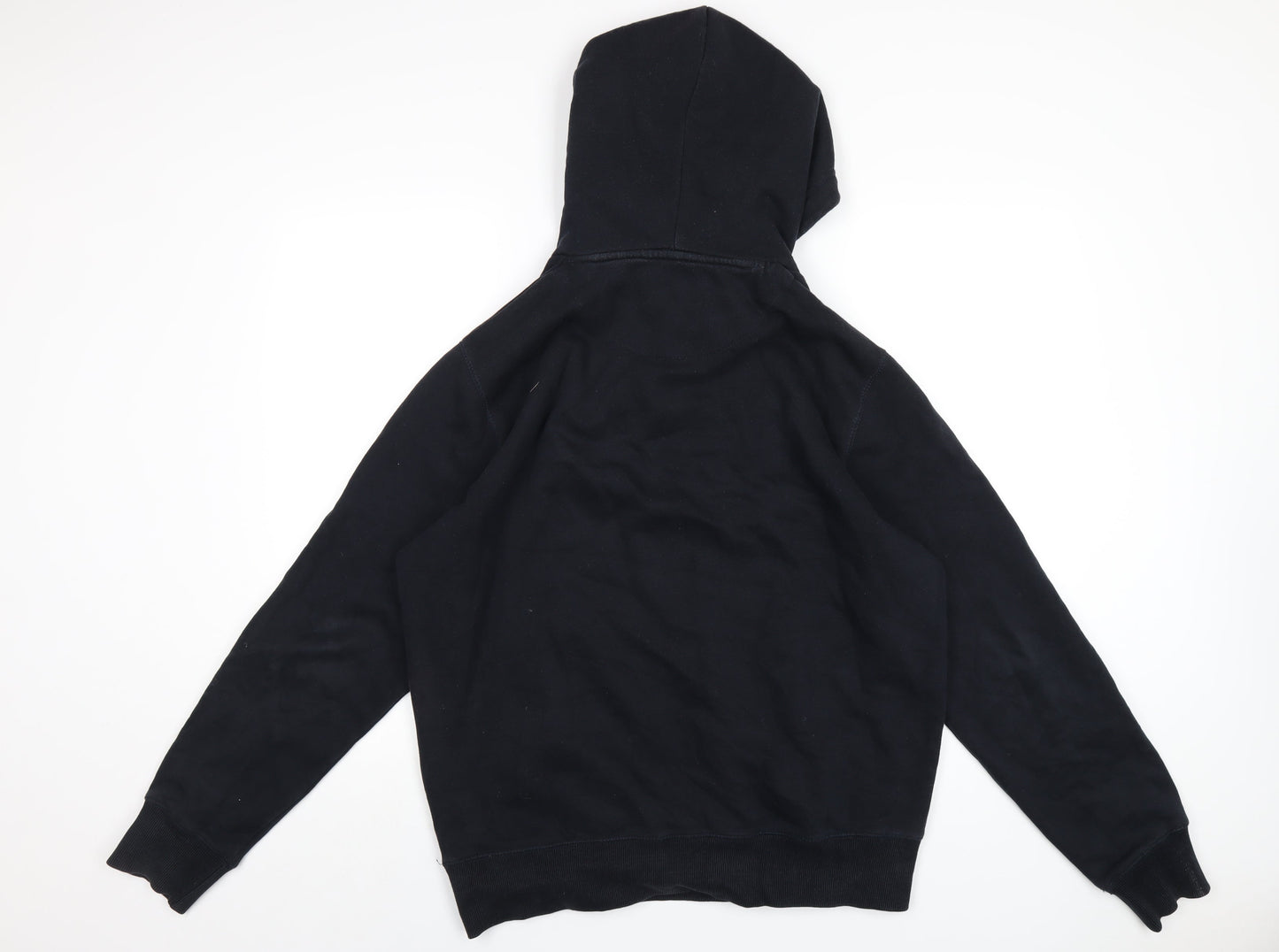 Mens UK Size L French Connection Black Pullover Hoodie
