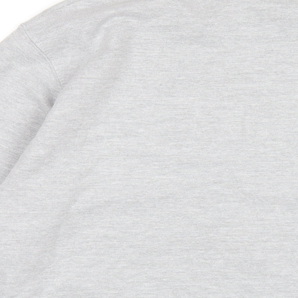 Han Womens Grey Cotton Pullover Sweatshirt Size S Pullover