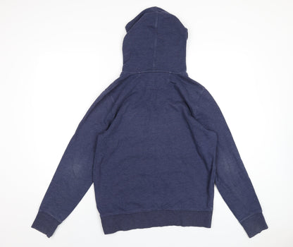 Gap Womens Blue Cotton Pullover Hoodie Size L Pullover