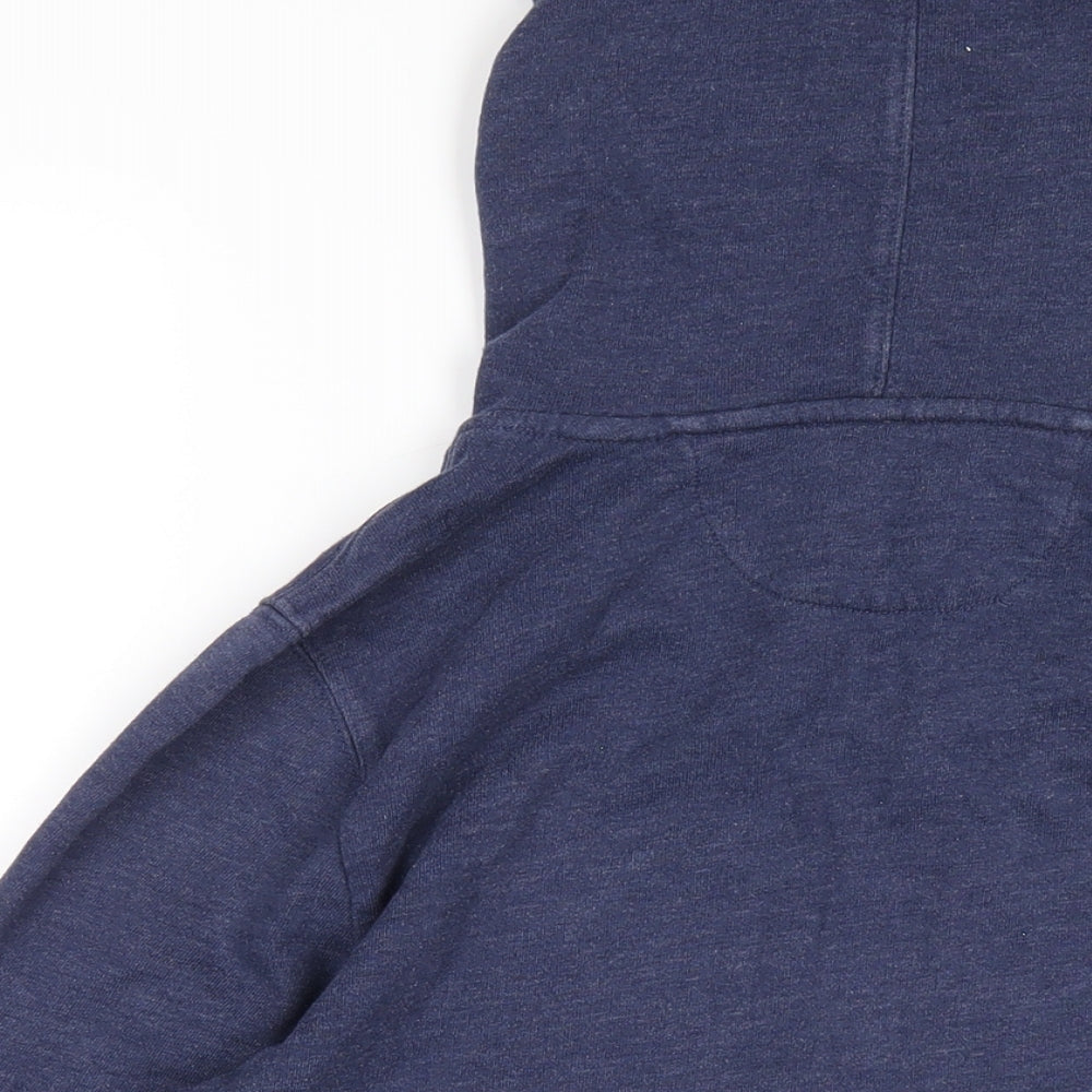 Gap Womens Blue Cotton Pullover Hoodie Size L Pullover