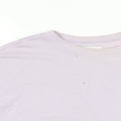 Hollister Womens Purple Cotton Pullover Sweatshirt Size S Pullover