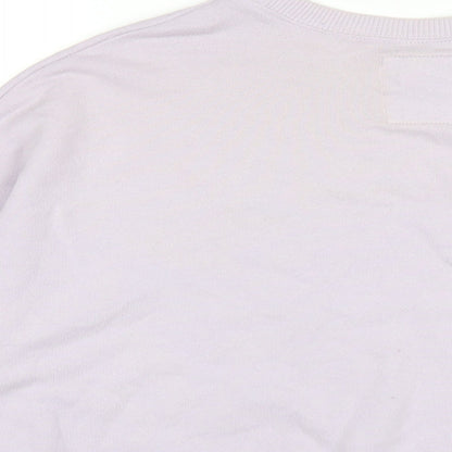 Hollister Womens Purple Cotton Pullover Sweatshirt Size S Pullover