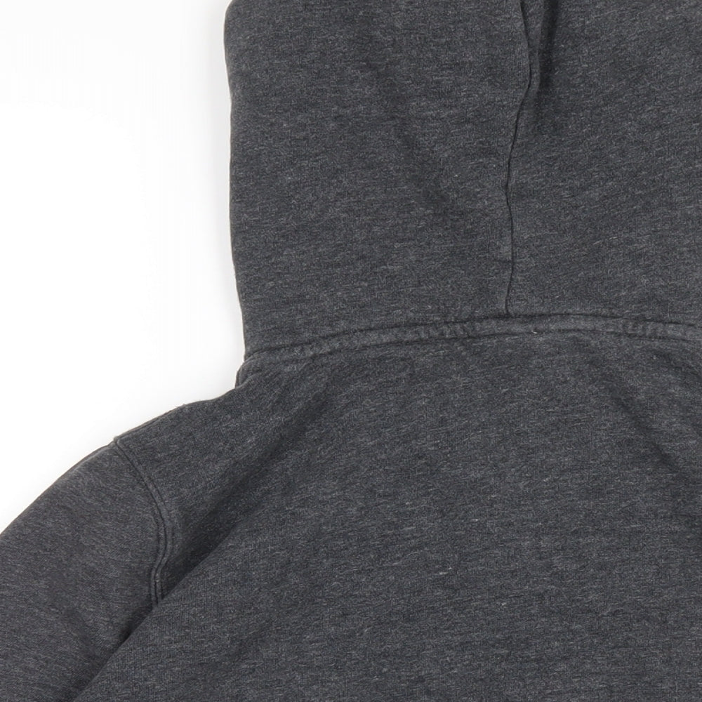 Gap Womens Grey Cotton Full Zip Hoodie Size M Zip