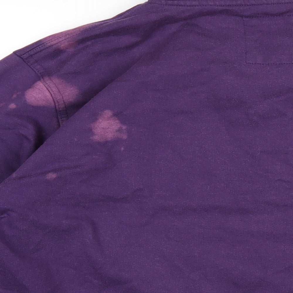Mens UK Size XL Crew Clothing Purple Pullover Sweatshirt