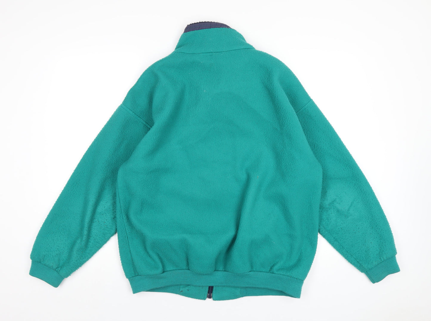 Mens UK Size L Nordic Fleece Green Jacket
