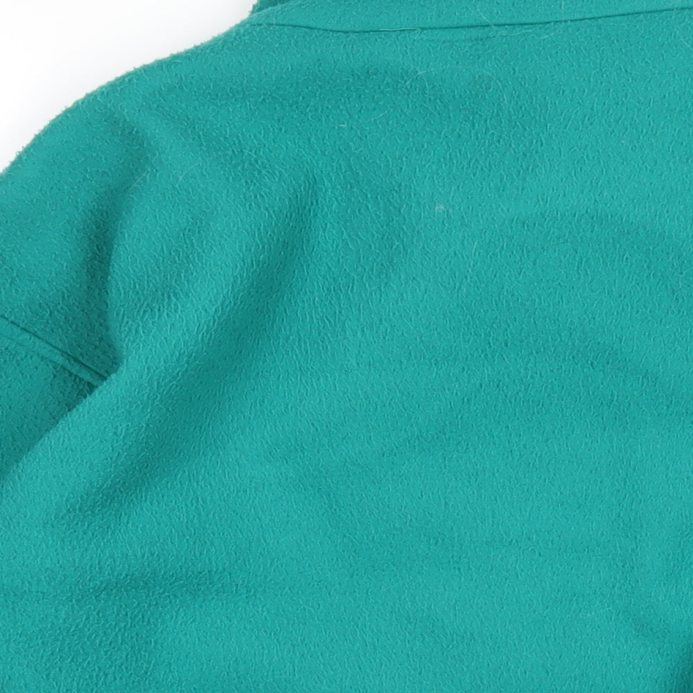 Mens UK Size L Nordic Fleece Green Jacket