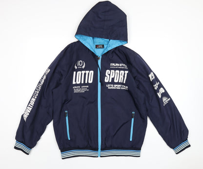 Mens UK Size L Lotto Blue Jacket