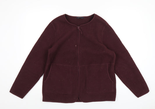 Womens UK Size M Marks and Spencer Purple Jacket
