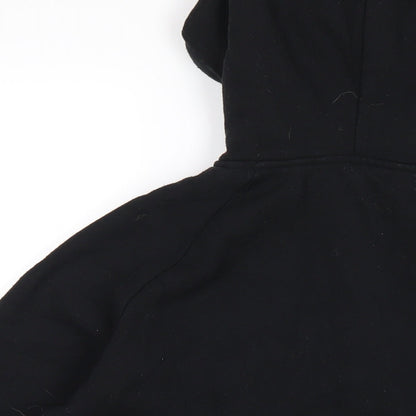 Mens UK Size M Boohoo Black Pullover Hoodie
