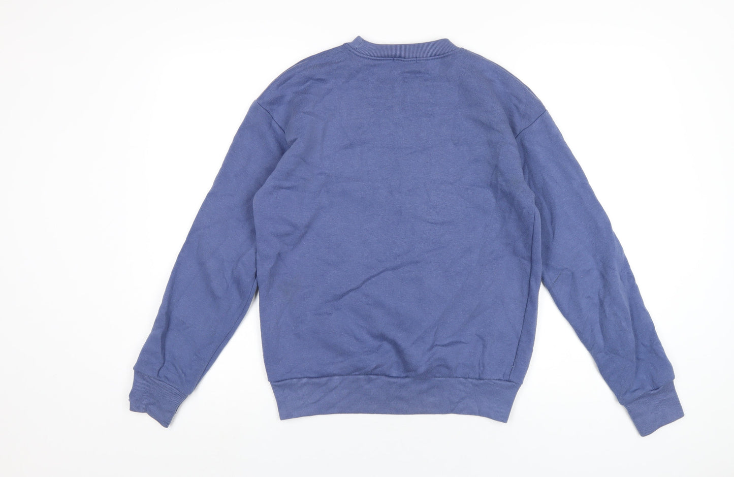 Womens UK Size 8 Boohoo Blue Pullover Sweatshirt