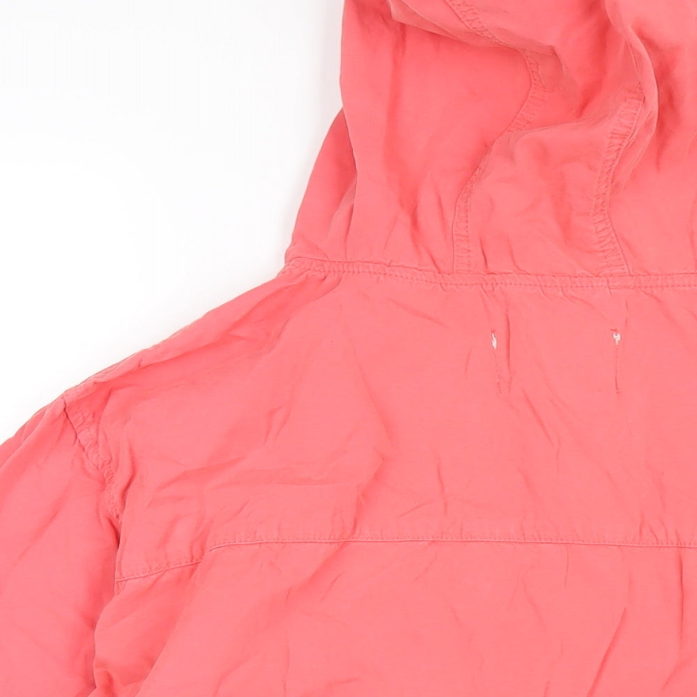 Womens UK Size L River Island Pink Rain Coat
