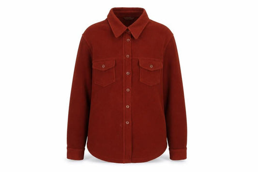Marks & Spencer Womens Brown Polyester Basic Button-Up Size 18 Collared