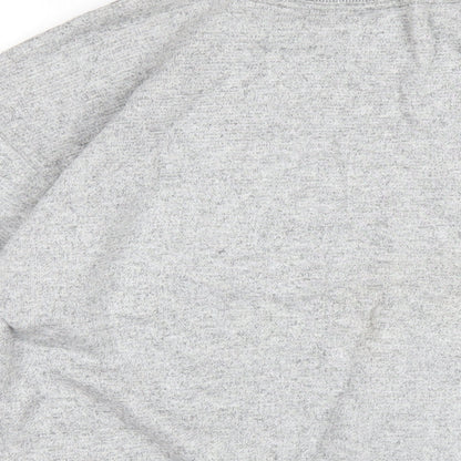 Aribas Boys Grey Polyester Pullover Sweatshirt Size 12 Years Pullover