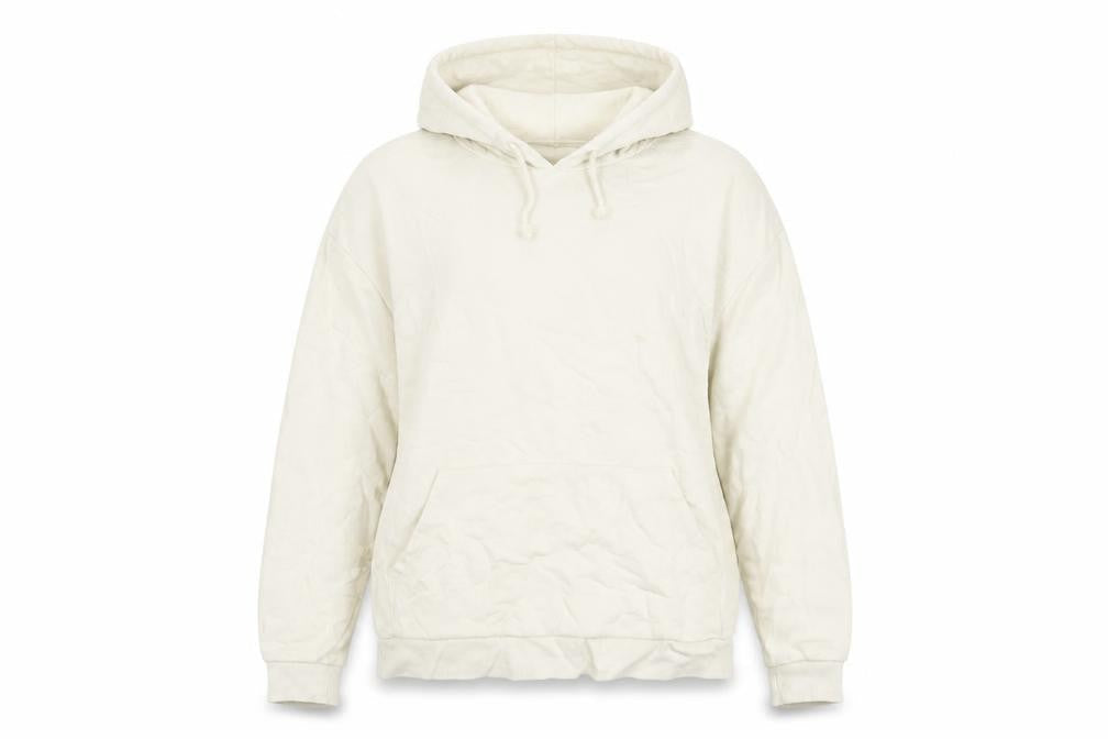 Womens UK Size M ASOS Ivory Pullover Hoodie