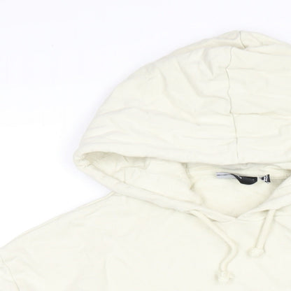 Womens UK Size M ASOS Ivory Pullover Hoodie