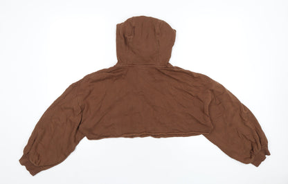 UCLA Womens Brown Cotton Pullover Hoodie Size S Pullover - University Of California Los Angeles