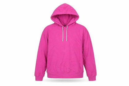 Marks & Spencer Womens Pink Cotton Pullover Hoodie Size 12 Pullover