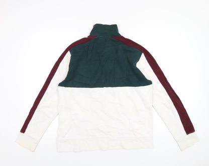 Topman Mens Multicoloured Cotton Pullover Sweatshirt Size M