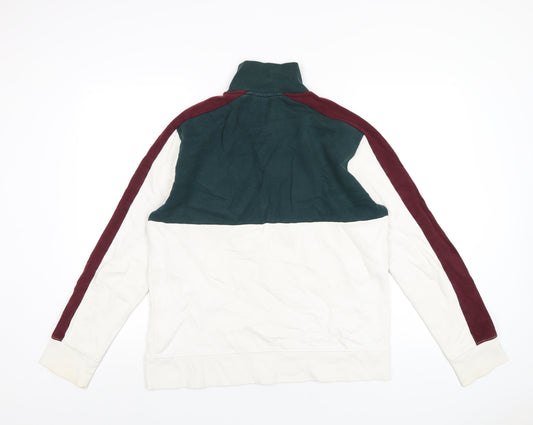 Topman Mens Multicoloured Cotton Pullover Sweatshirt Size M