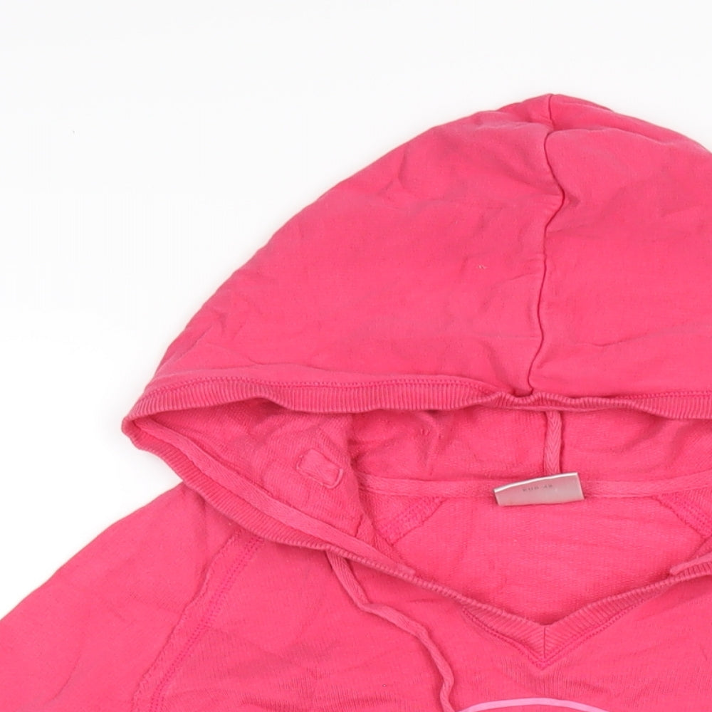 Womens UK Size 14 NEXT Purple Pullover Hoodie