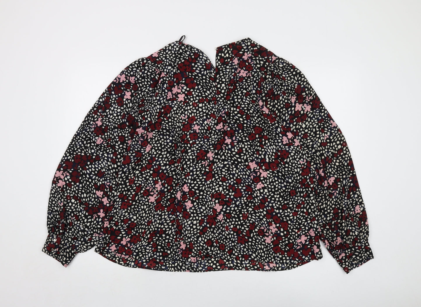 Womens UK Size 18 Wallis Multicoloured Basic Blouse