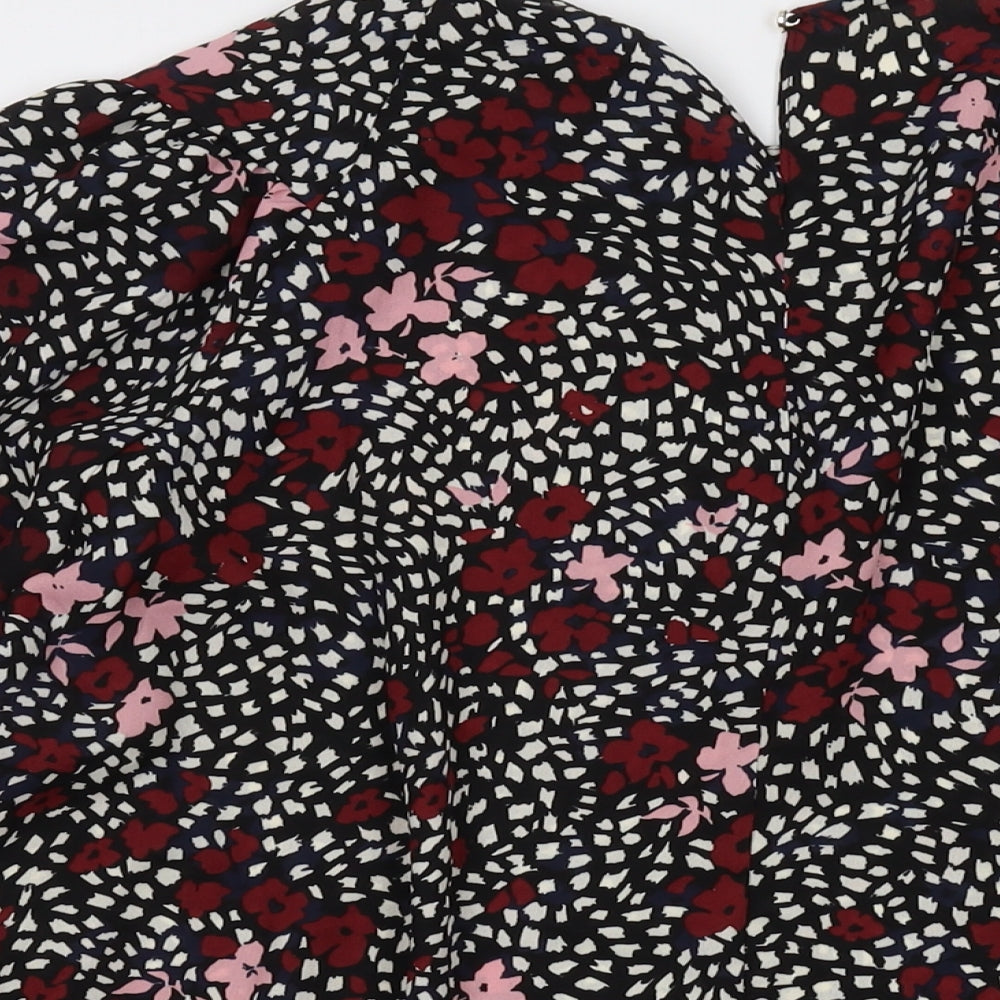 Womens UK Size 18 Wallis Multicoloured Basic Blouse