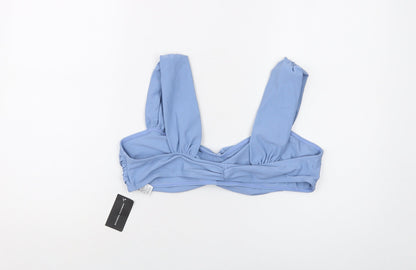 Dorothy Perkins Womens Blue Polyester Bikini Size 16