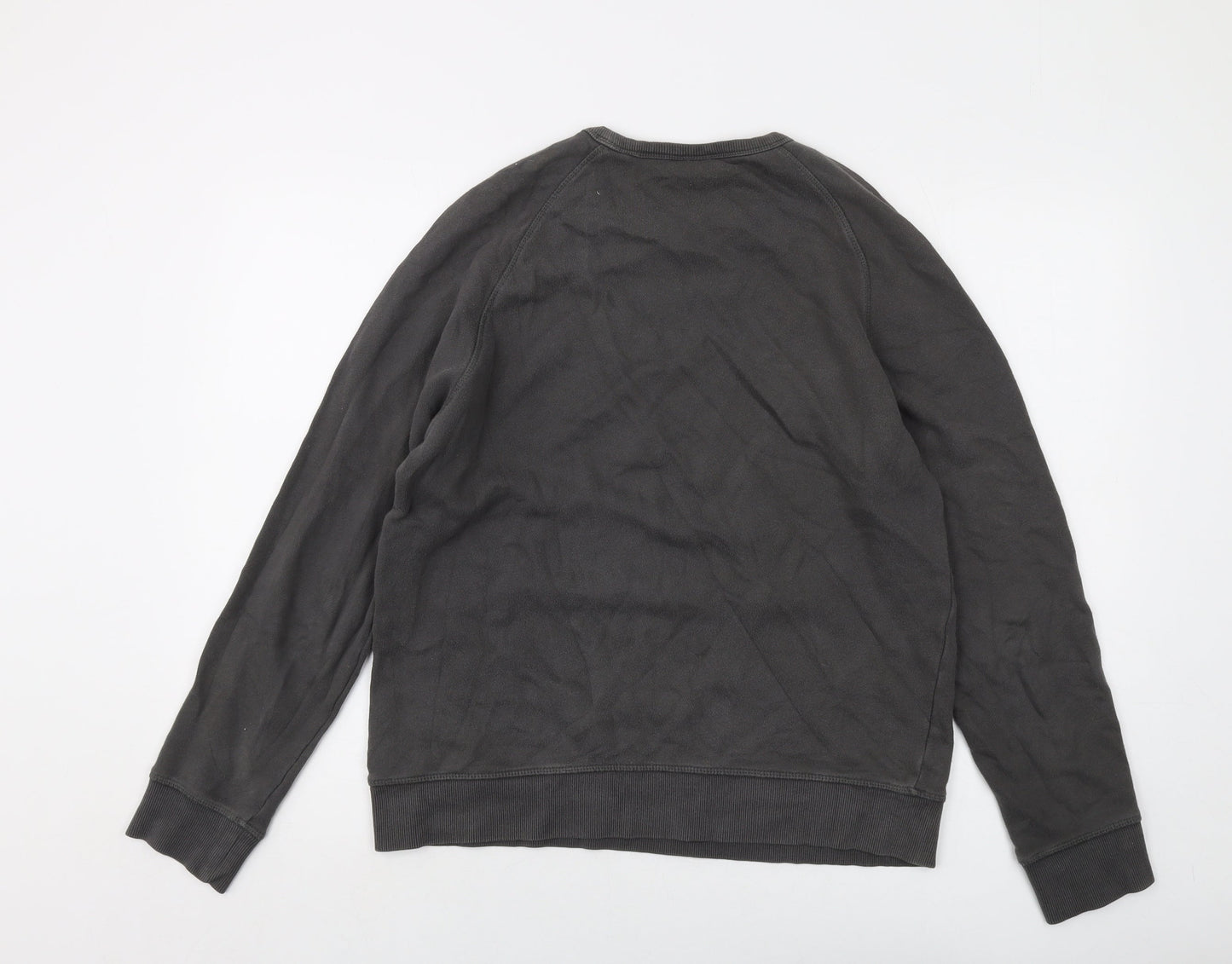 Mens UK Size M H&M Grey Pullover Sweatshirt