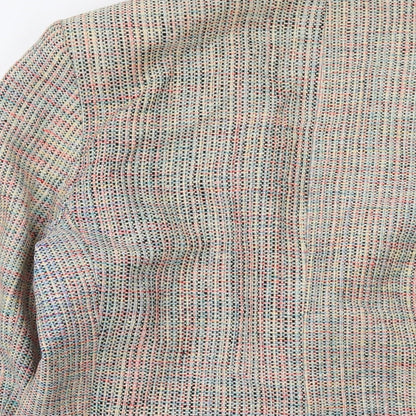 Orvis Womens Multicoloured Jacket Size 12 Button