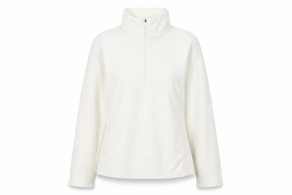 Womens UK Size M Lands' End Ivory Pullover Sweatshirt