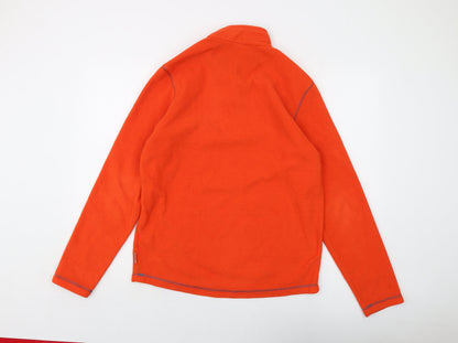 Mens UK Size M Quechua Orange Pullover Sweatshirt