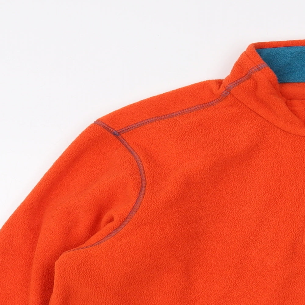 Mens UK Size M Quechua Orange Pullover Sweatshirt