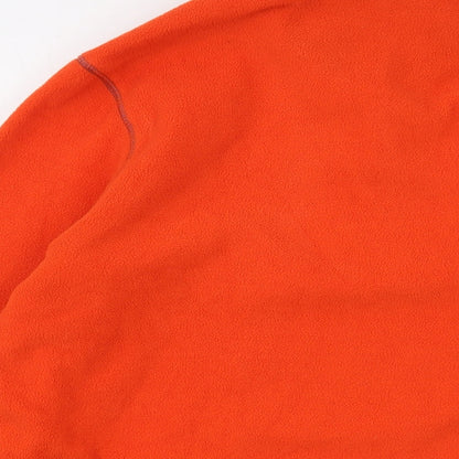 Mens UK Size M Quechua Orange Pullover Sweatshirt