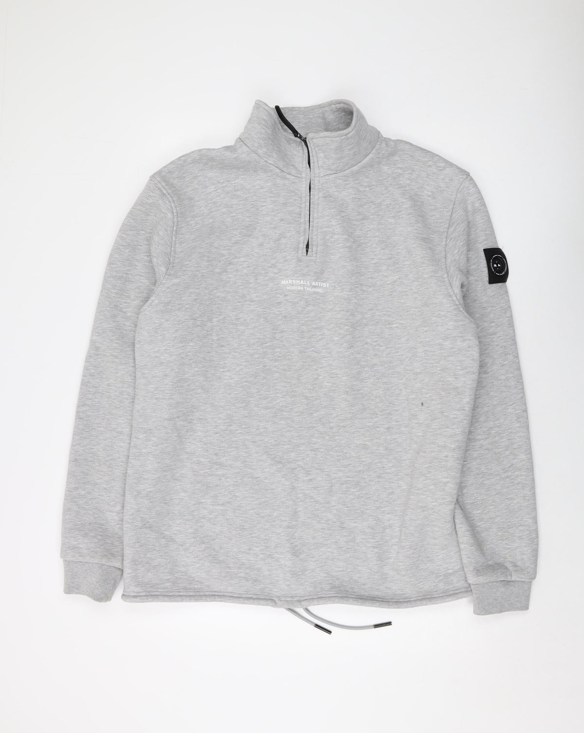 Marshall Mens Grey Polyester Pullover Sweatshirt Size 2XL
