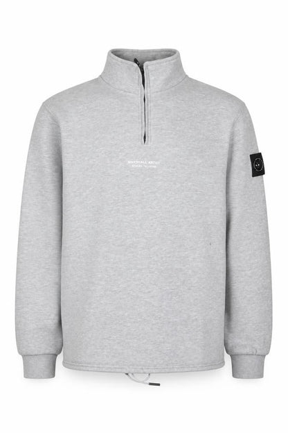 Marshall Mens Grey Polyester Pullover Sweatshirt Size 2XL