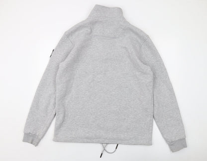 Marshall Mens Grey Polyester Pullover Sweatshirt Size 2XL