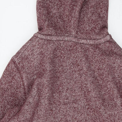 Womens UK Size 10 Jack Wills Red Full Zip Hoodie