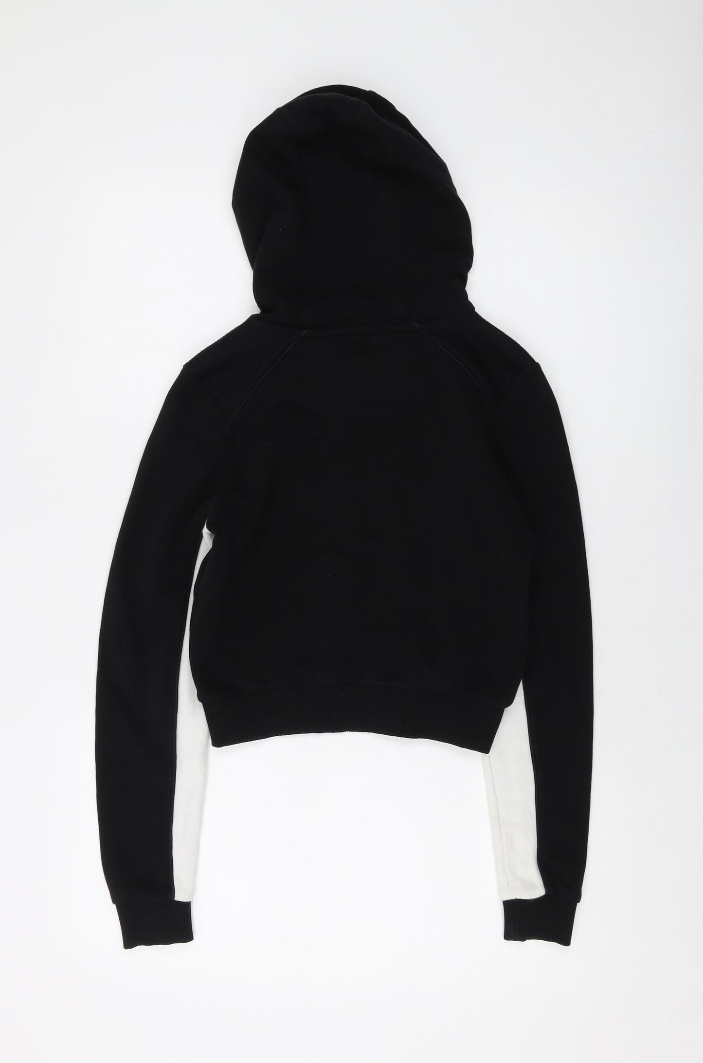 Supply & Demand Co. Womens Black Cotton Pullover Hoodie Size 6 Pullover