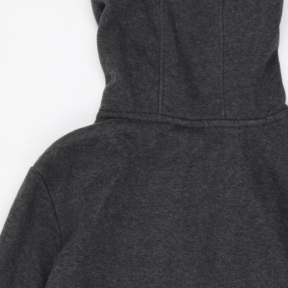 Womens UK Size 14 LA Gear Grey Full Zip Hoodie