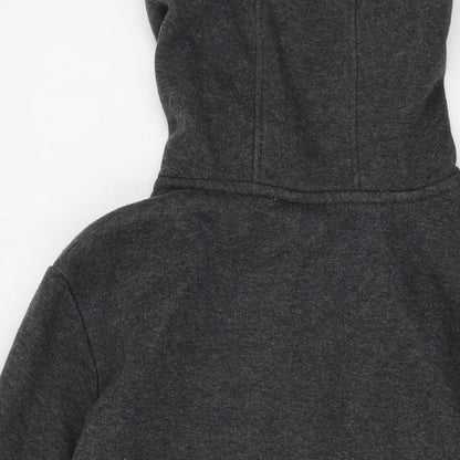 Womens UK Size 14 LA Gear Grey Full Zip Hoodie