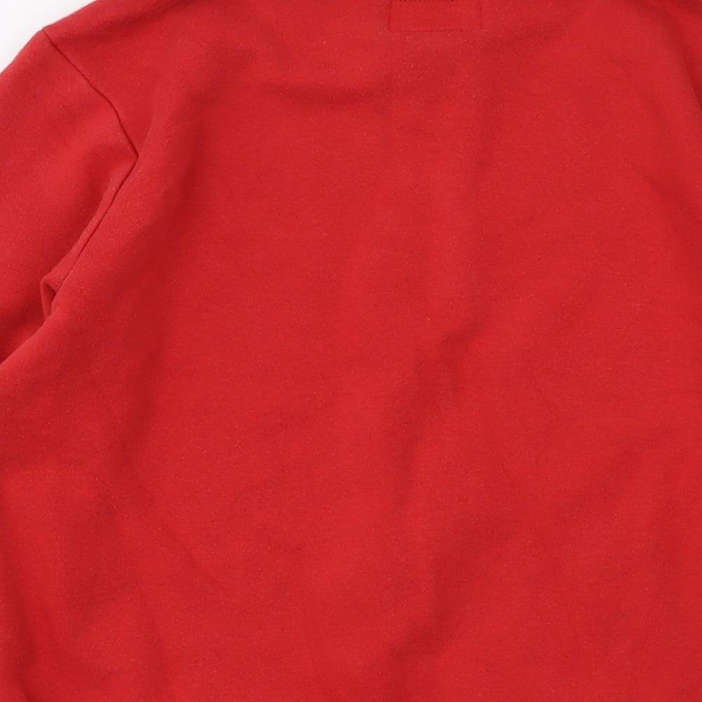 Converge Boys Red Cotton Pullover Sweatshirt Size 12-13 Years Pullover