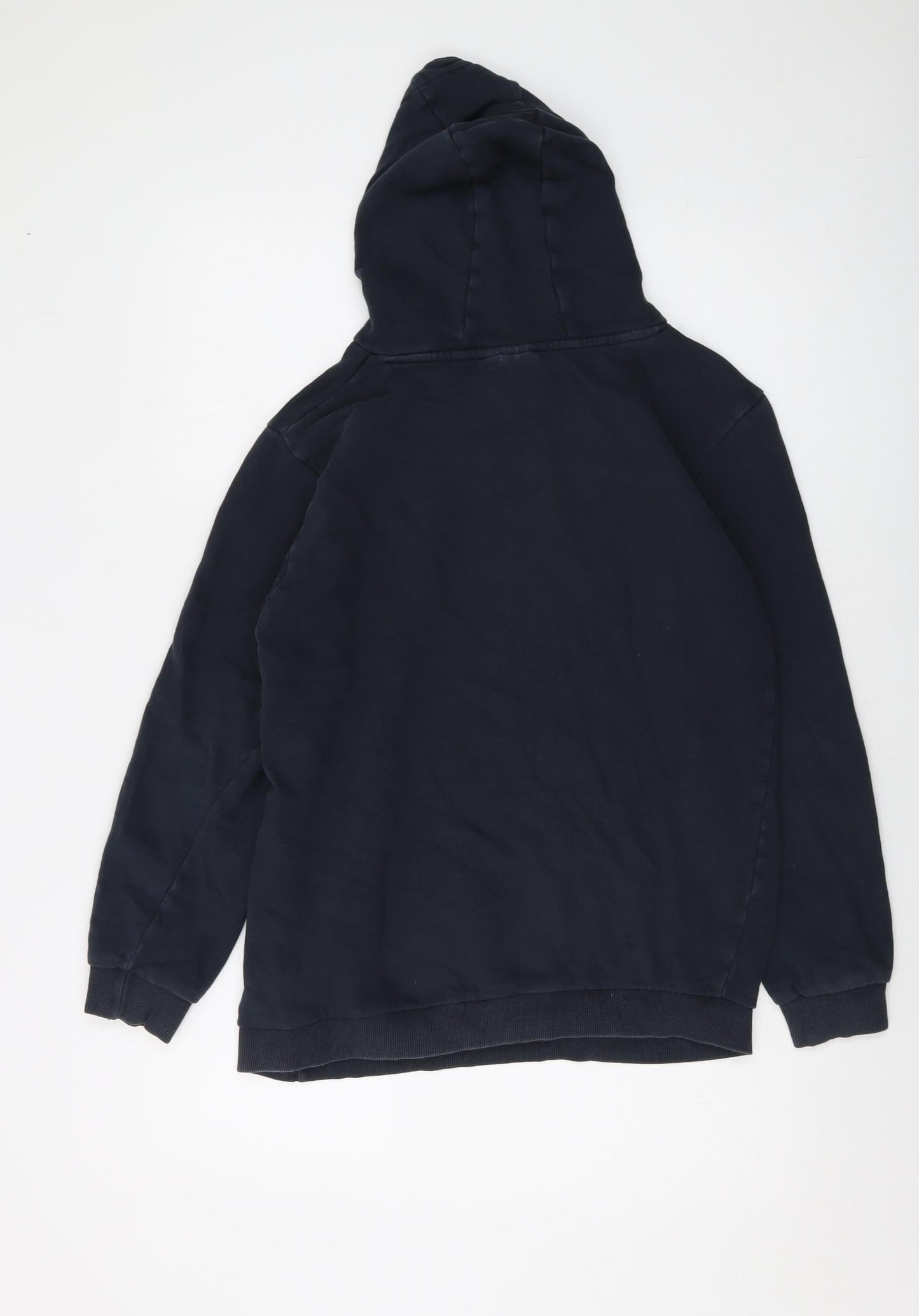 Mandalorian Boys Blue Cotton Pullover Hoodie Size 14-15 Years Pullover