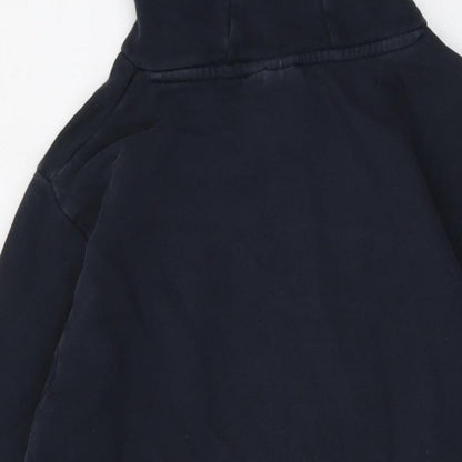 Mandalorian Boys Blue Cotton Pullover Hoodie Size 14-15 Years Pullover