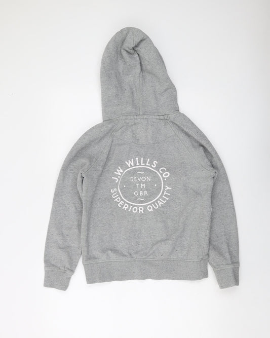 Womens UK Size 6 Jack Wills Grey Pullover Hoodie