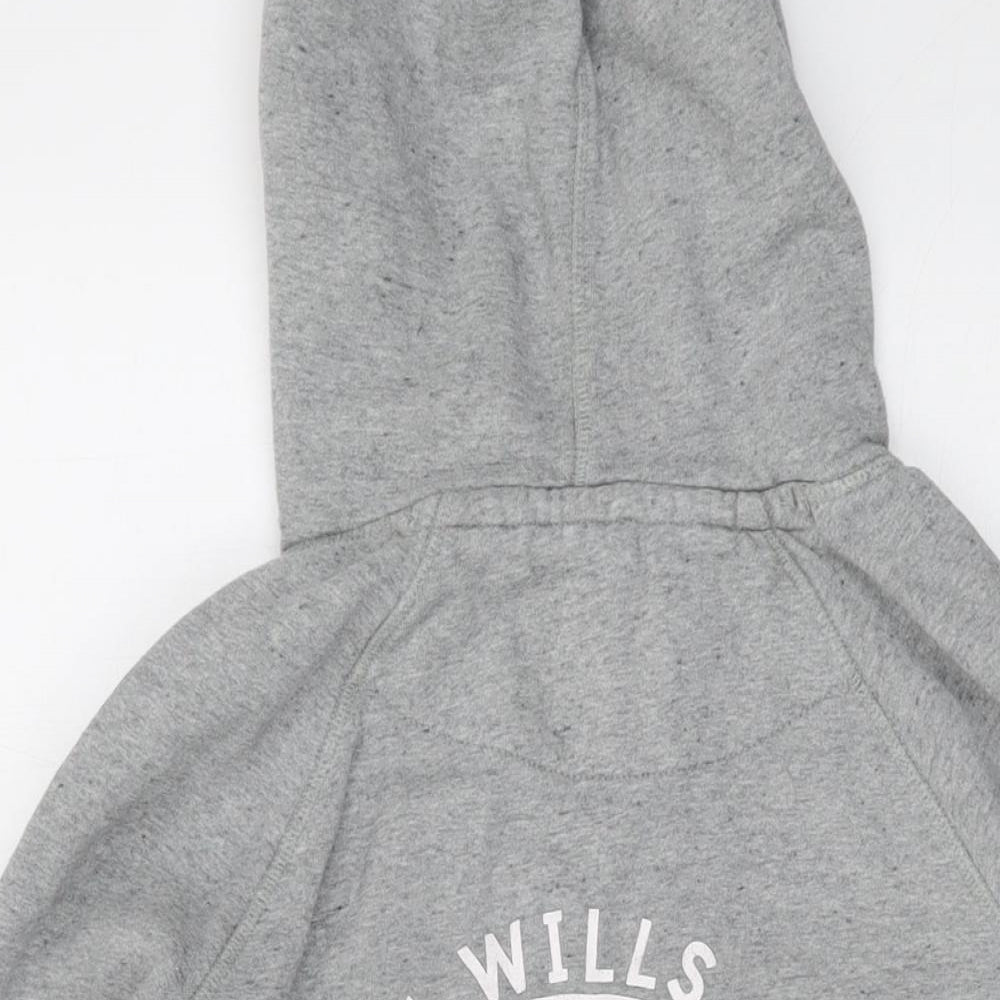 Womens UK Size 6 Jack Wills Grey Pullover Hoodie