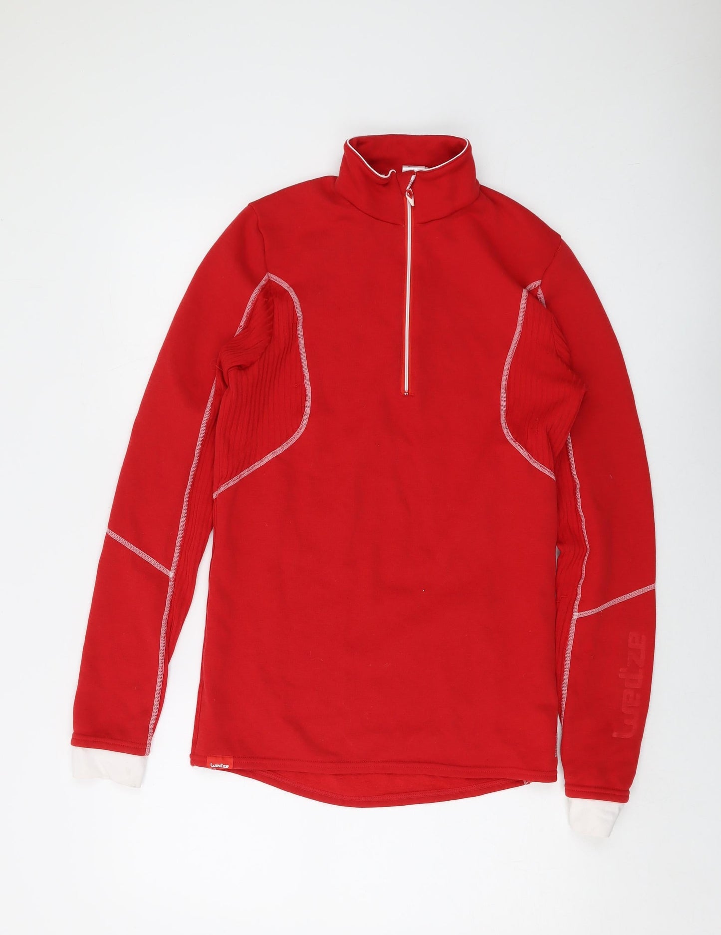 Mens UK Size M Oxylane Red Pullover Sweatshirt