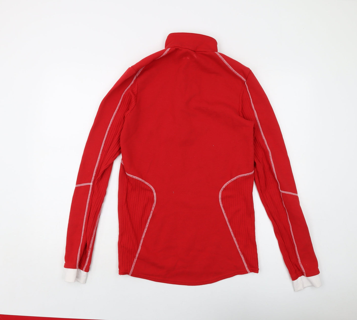 Mens UK Size M Oxylane Red Pullover Sweatshirt
