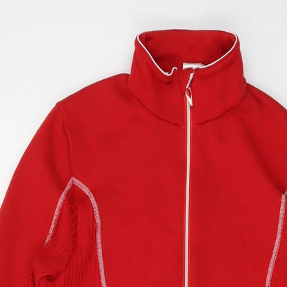 Mens UK Size M Oxylane Red Pullover Sweatshirt