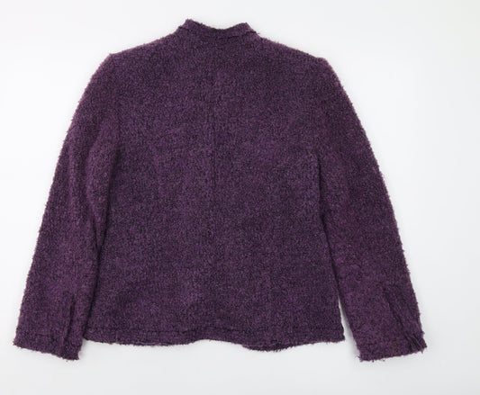 Womens UK Size 12 Damart Purple Jacket